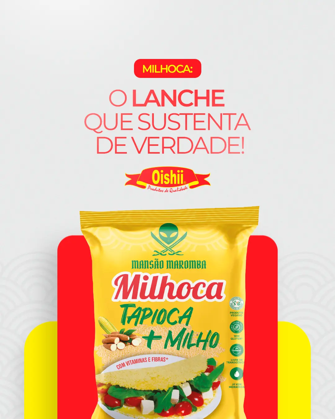 Como preparar a Milhoca Tapioca + Milho